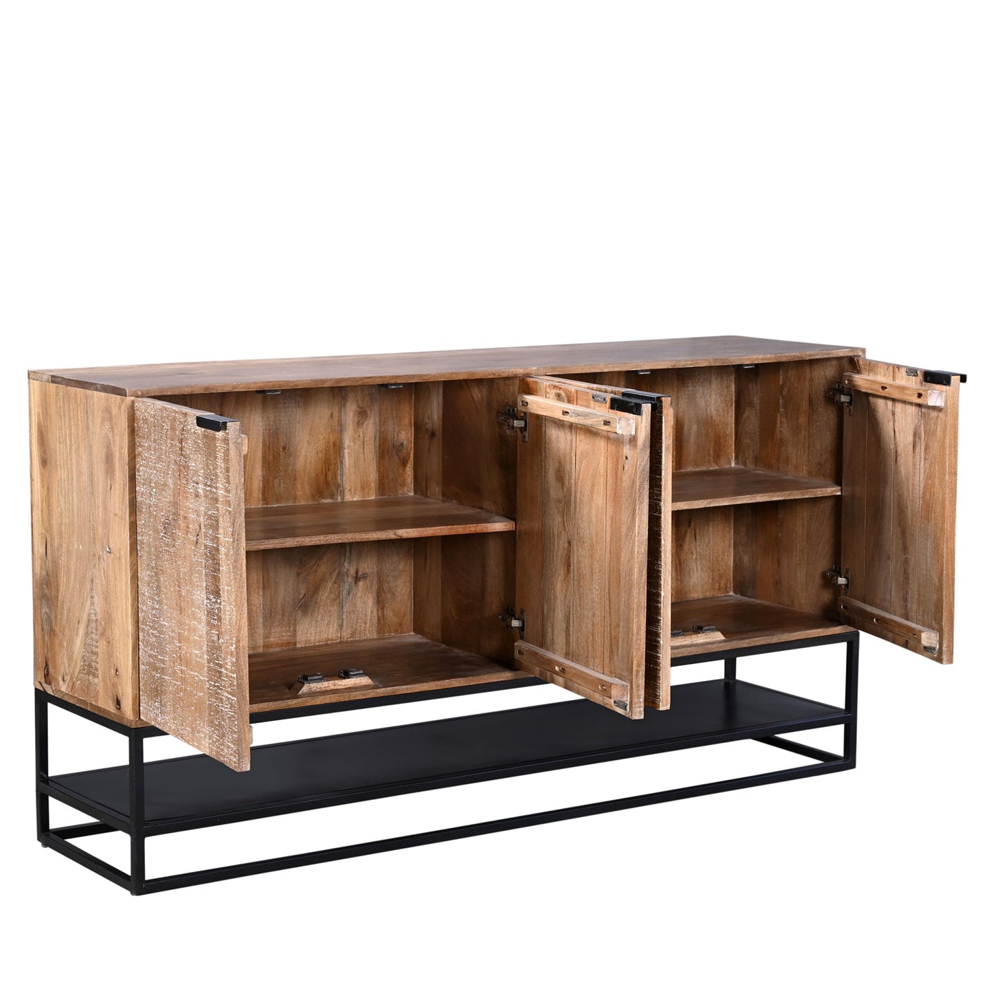 Palerme - Buffet en manguier massif 180 cm - Sarrva