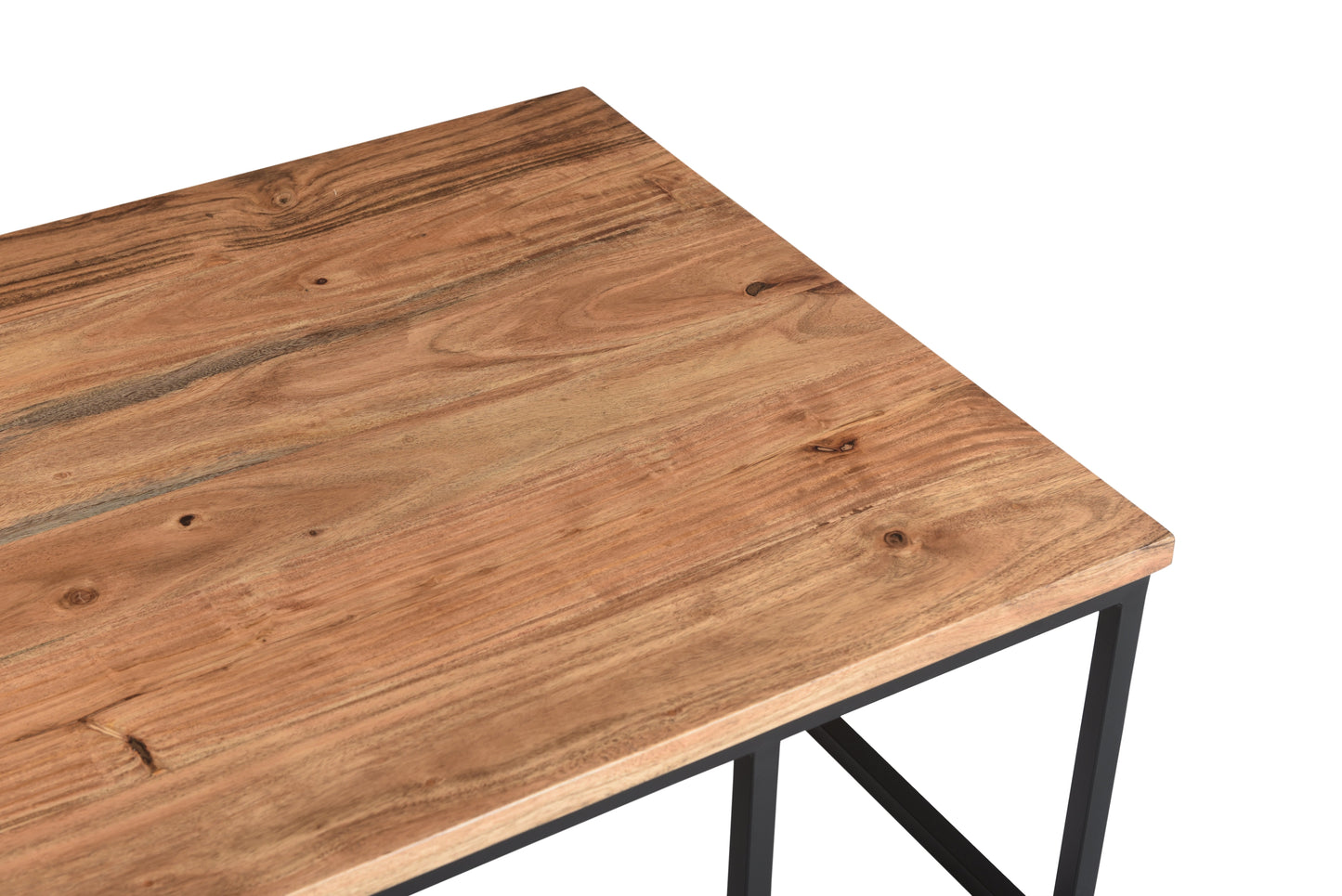 Porto - Table basse en acacia massif 120 cm - Sarrva