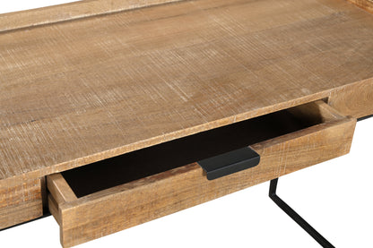 Barcelone - Bureau en manguier massif 125 cm - Sarrva