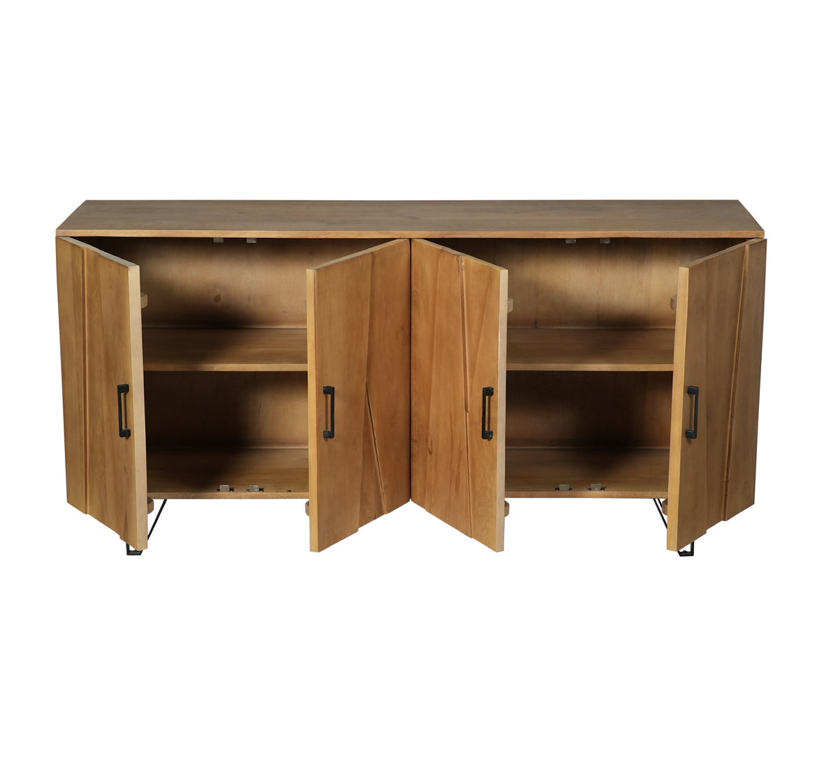Berlin - Buffet en manguier massif 160 cm - Sarrva
