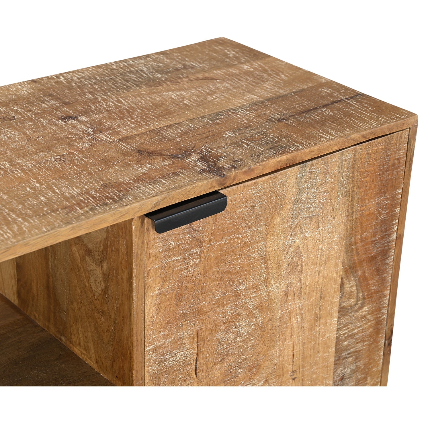 Barcelone - Meuble TV en manguier massif 165 cm - Sarrva