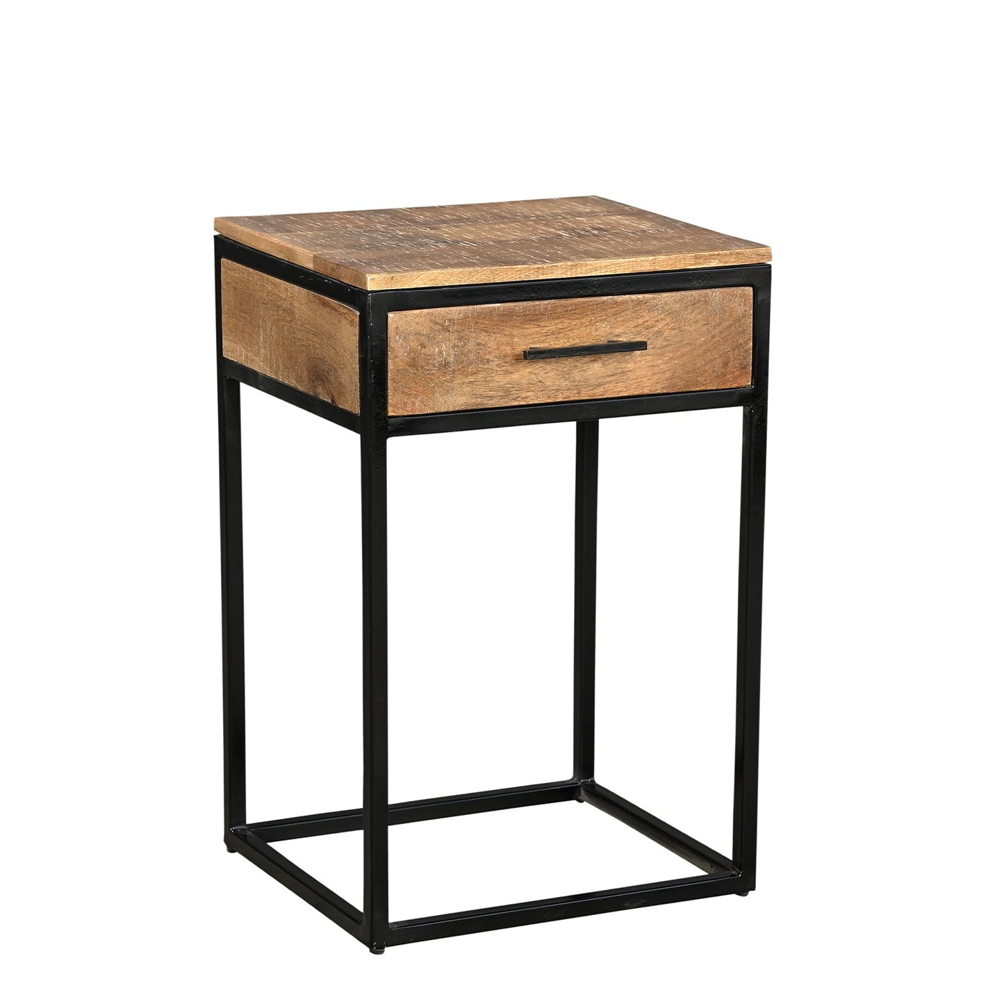 Copenhague - Table d'Appoint Chevet en manguier massif 45 cm - Sarrva