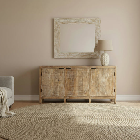 Rome - Buffet en manguier massif 160 cm - Sarrva