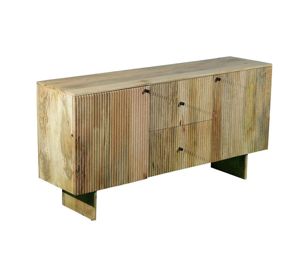 Marseille - Buffet en manguier massif 160 cm - Sarrva