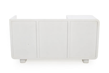 Malaga - Buffet en manguier massif et MDF 160 cm - Sarrva