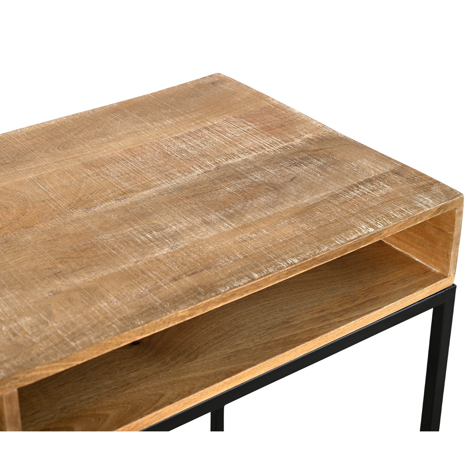 Bilbao - Bureau en manguier massif 125 cm - Sarrva