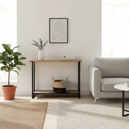 Copenhague - Console en manguier massif 120 cm - Sarrva