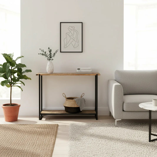 Copenhague - Console en manguier massif 120 cm - Sarrva