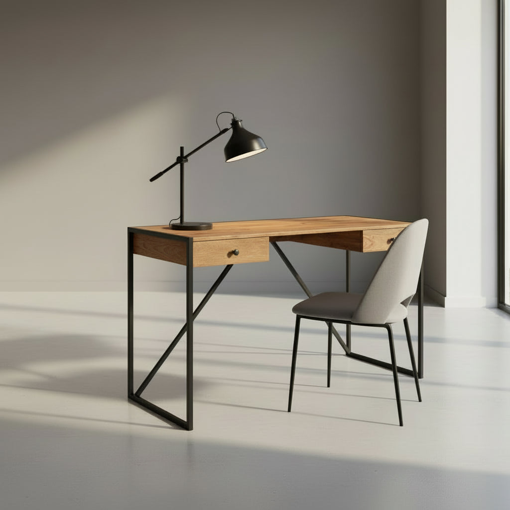 Porto - Bureau en acacia massif 120 cm - Sarrva
