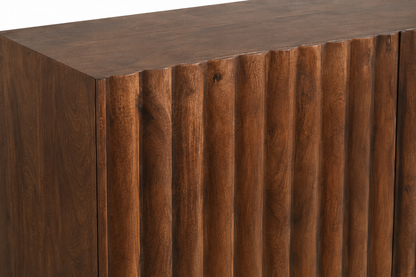 Genève - Buffet en manguier massif 140 cm - Sarrva