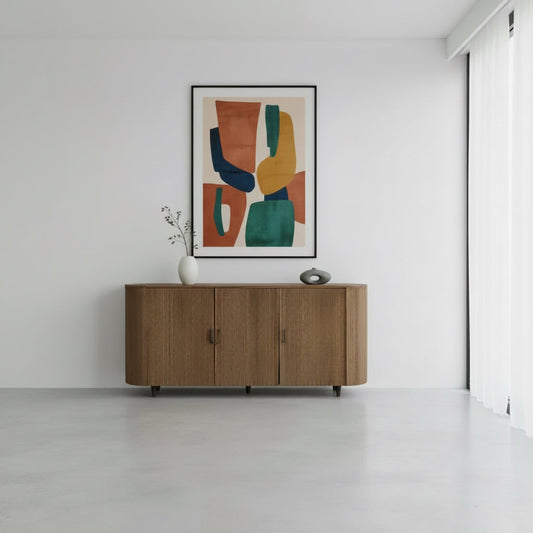 Vienne - Buffet en manguier massif 180 cm - Sarrva