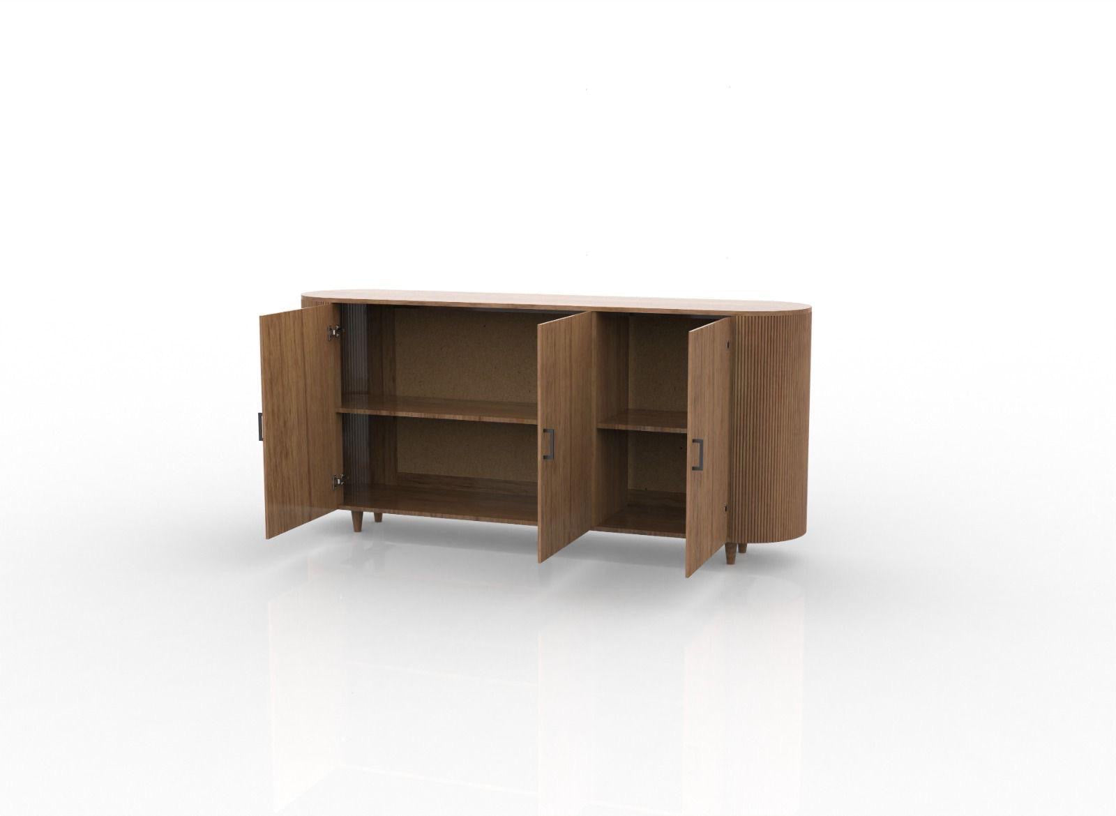 Vienne - Buffet en manguier massif 180 cm - Sarrva
