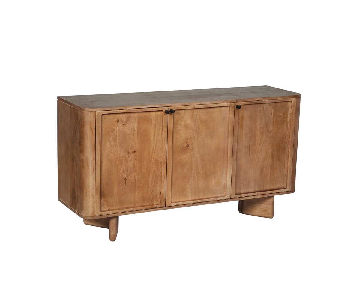 Milan - Buffet en manguier massif 140 cm - Sarrva