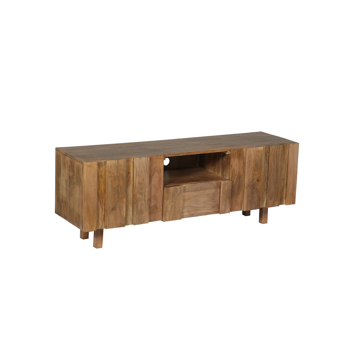 Venise - Meuble TV en manguier massif 150 cm - Sarrva