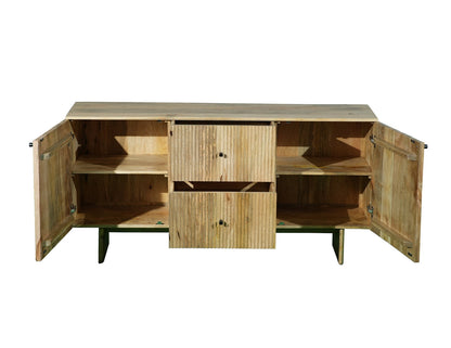 Marseille - Buffet en manguier massif 160 cm - Sarrva