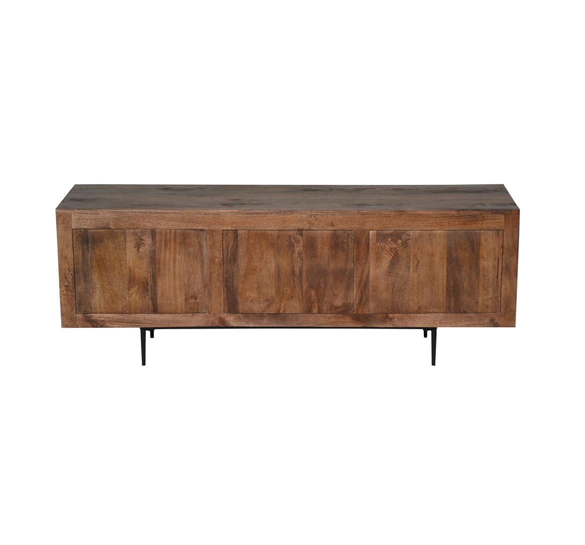 Florence - Meuble TV en manguier massif 150 cm - Sarrva