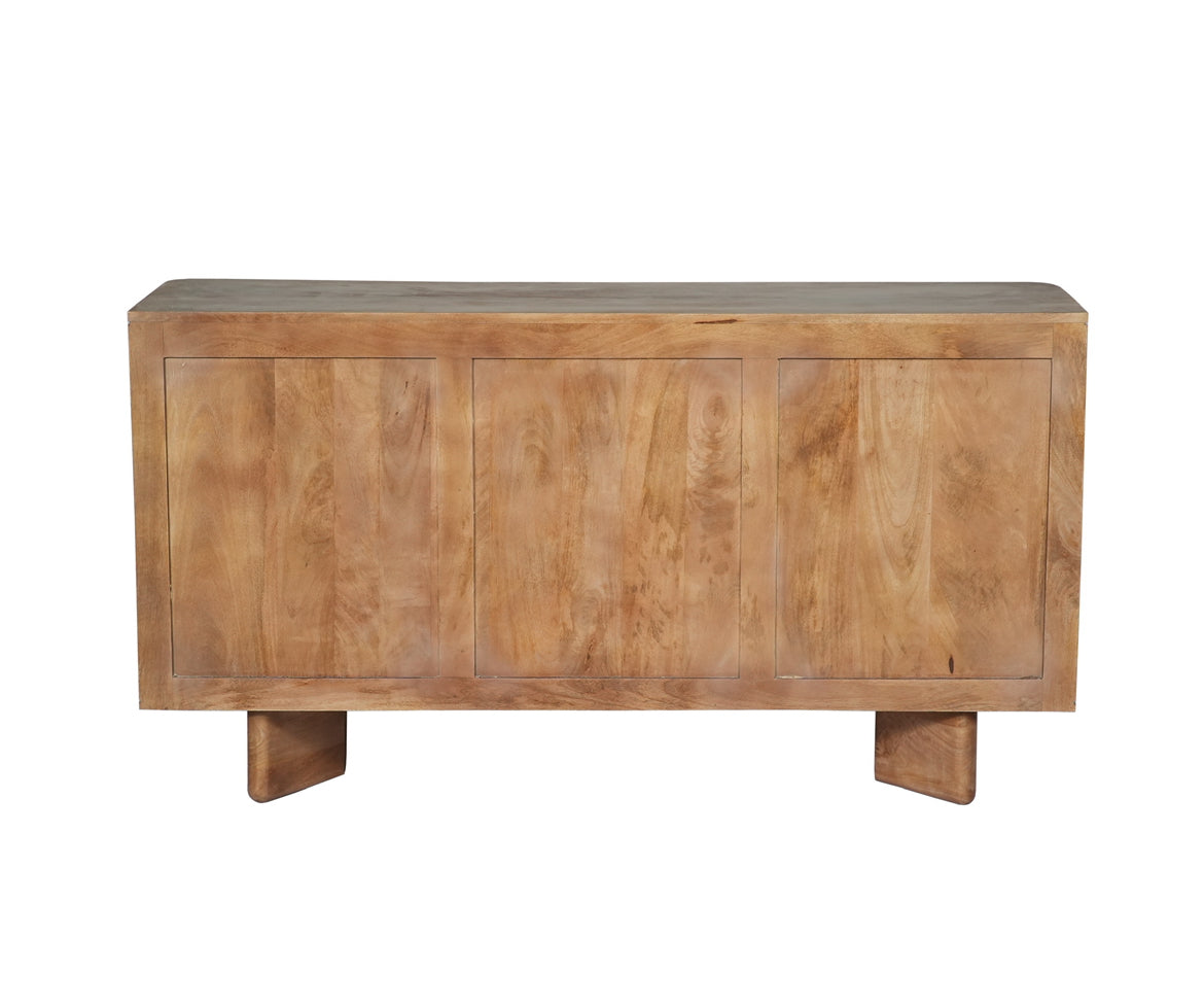 Milan - Buffet en manguier massif 140 cm - Sarrva