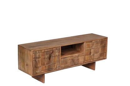 Kyoto - Meuble TV en manguier massif 135 cm