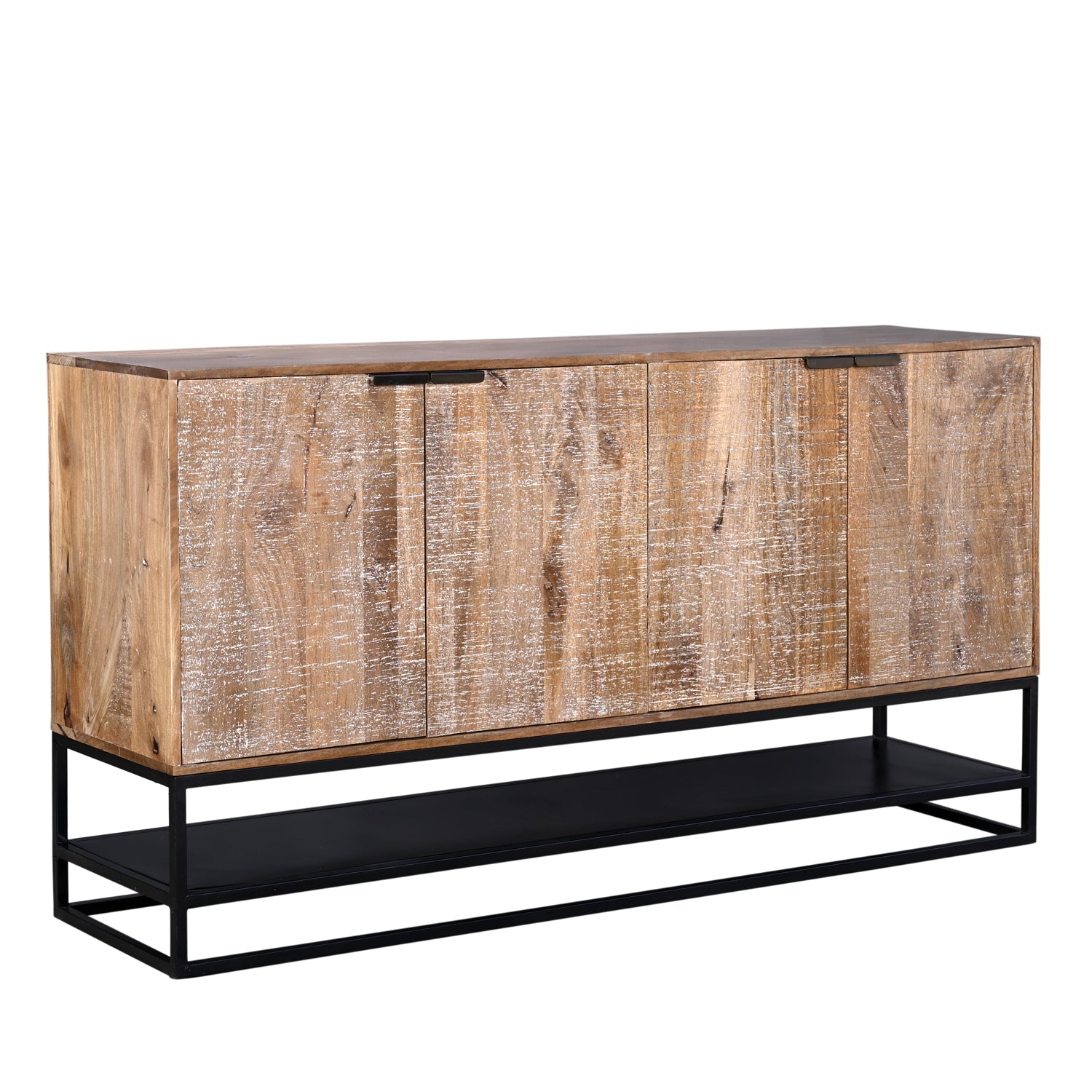 Palerme - Buffet en manguier massif 180 cm - Sarrva