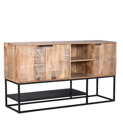 Turin - Buffet/ Meuble TVen manguier massif 160 cm - Sarrva