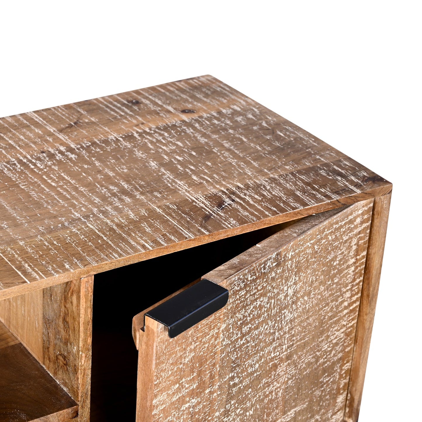 Palerme - Meuble TV en manguier massif 175 cm - Sarrva