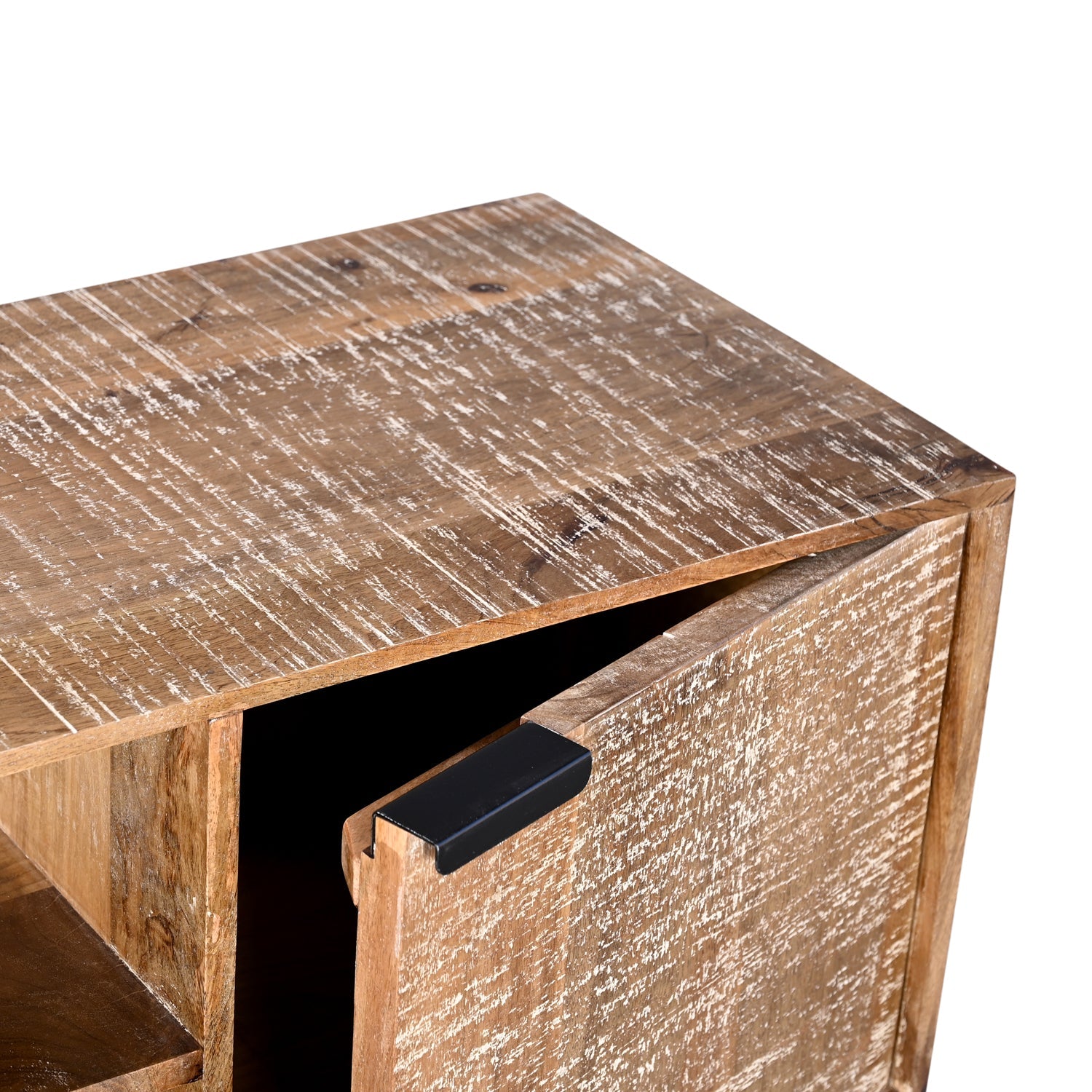 Palerme - Meuble TV en manguier massif 175 cm - Sarrva