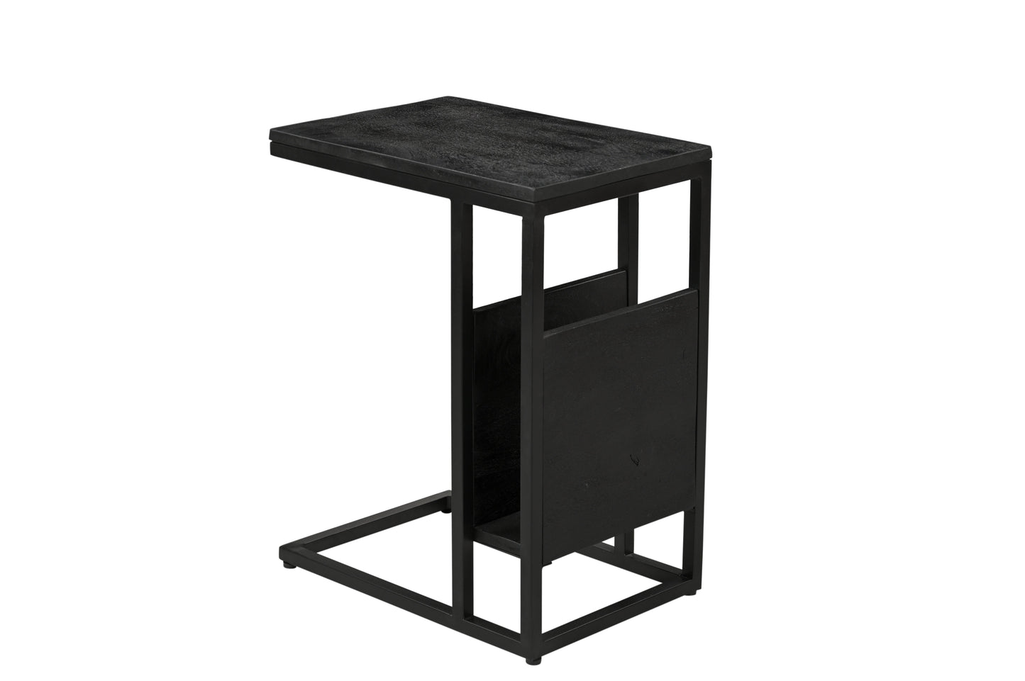 Table d'Appoint Bout de Canapé Bois Manguier - Design Moderne Compact - Sarrva