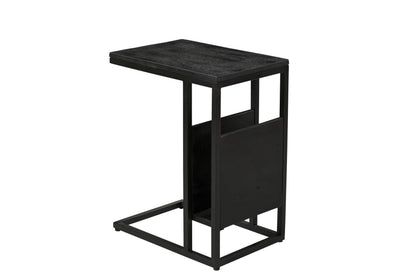 Table d'Appoint Bout de Canapé Bois Manguier - Design Moderne Compact - Sarrva