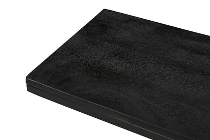 Table d'Appoint Bout de Canapé Bois Manguier - Design Moderne Compact - Sarrva