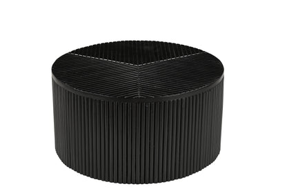 Ibiza - Table basse ronde en manguier massif 80 cm - Sarrva