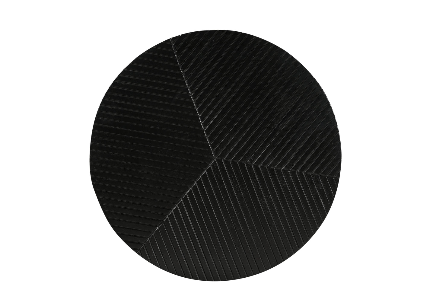Ibiza - Table basse ronde en manguier massif 80 cm - Sarrva
