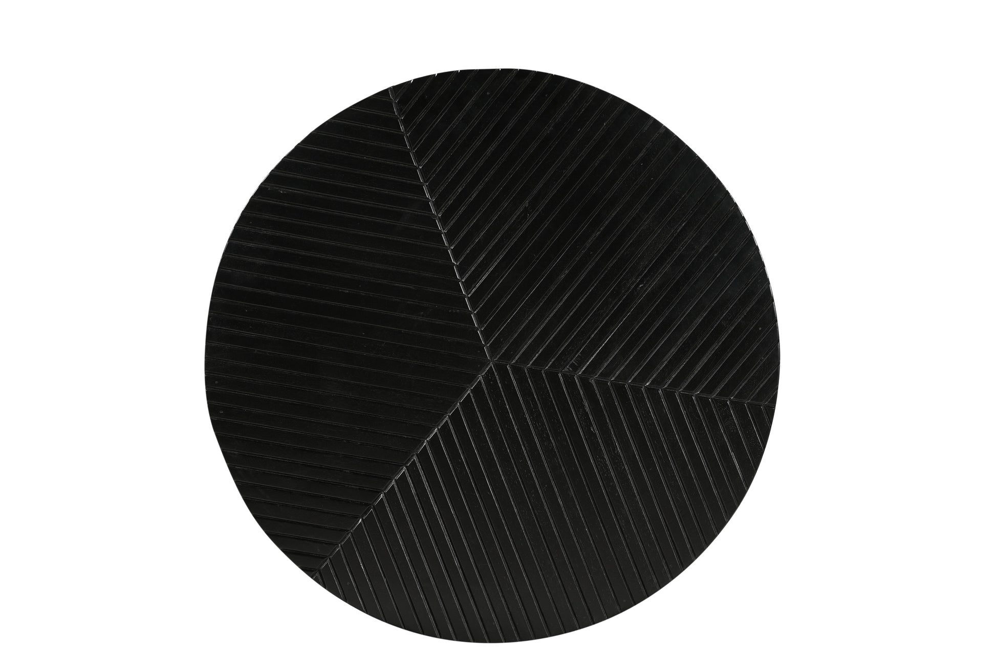 Ibiza - Table basse ronde en manguier massif 80 cm - Sarrva