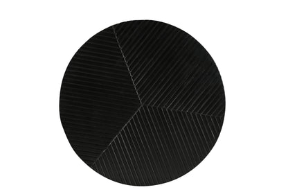 Ibiza - Table basse ronde en manguier massif 80 cm - Sarrva