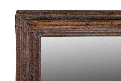 Miroir Rectangulaire 180x80cm Bois Massif - Design Contemporain Déco Murale - Sarrva