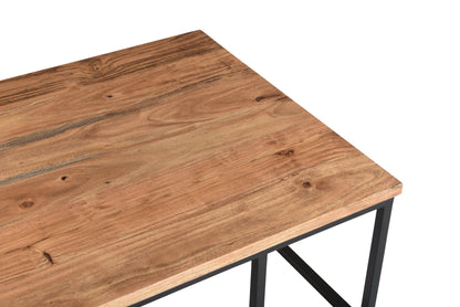 Porto - Table basse en acacia massif 120 cm - Sarrva