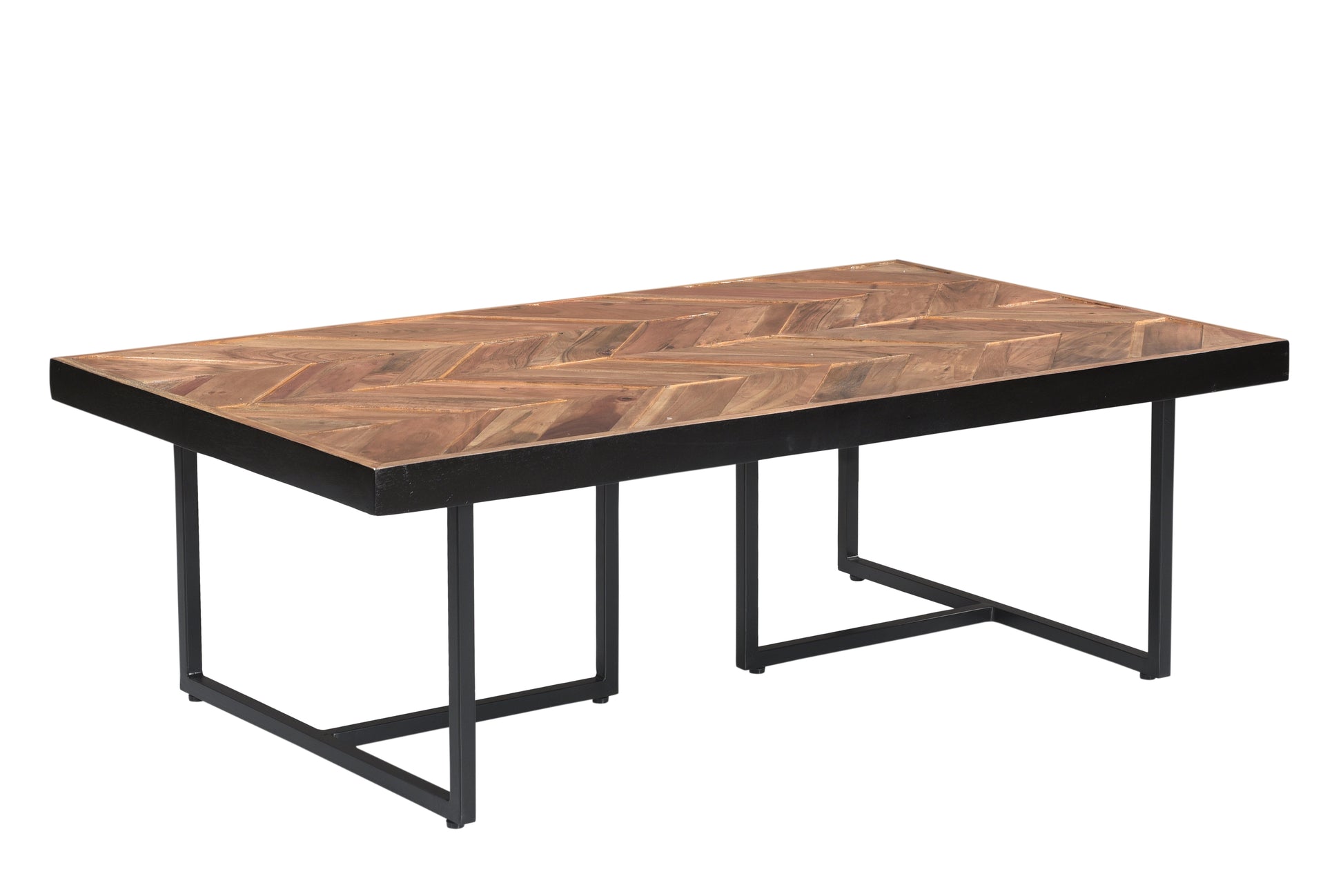 Andorre - Table basse en acacia massif 120 cm - Sarrva