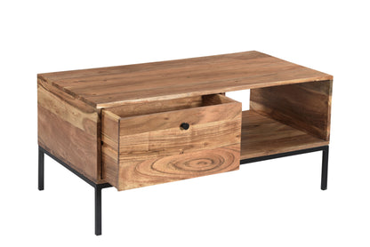 Anvers - Table basse en acacia massif 108 cm - Sarrva
