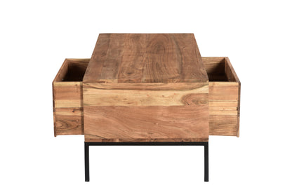Anvers - Table basse en acacia massif 108 cm - Sarrva