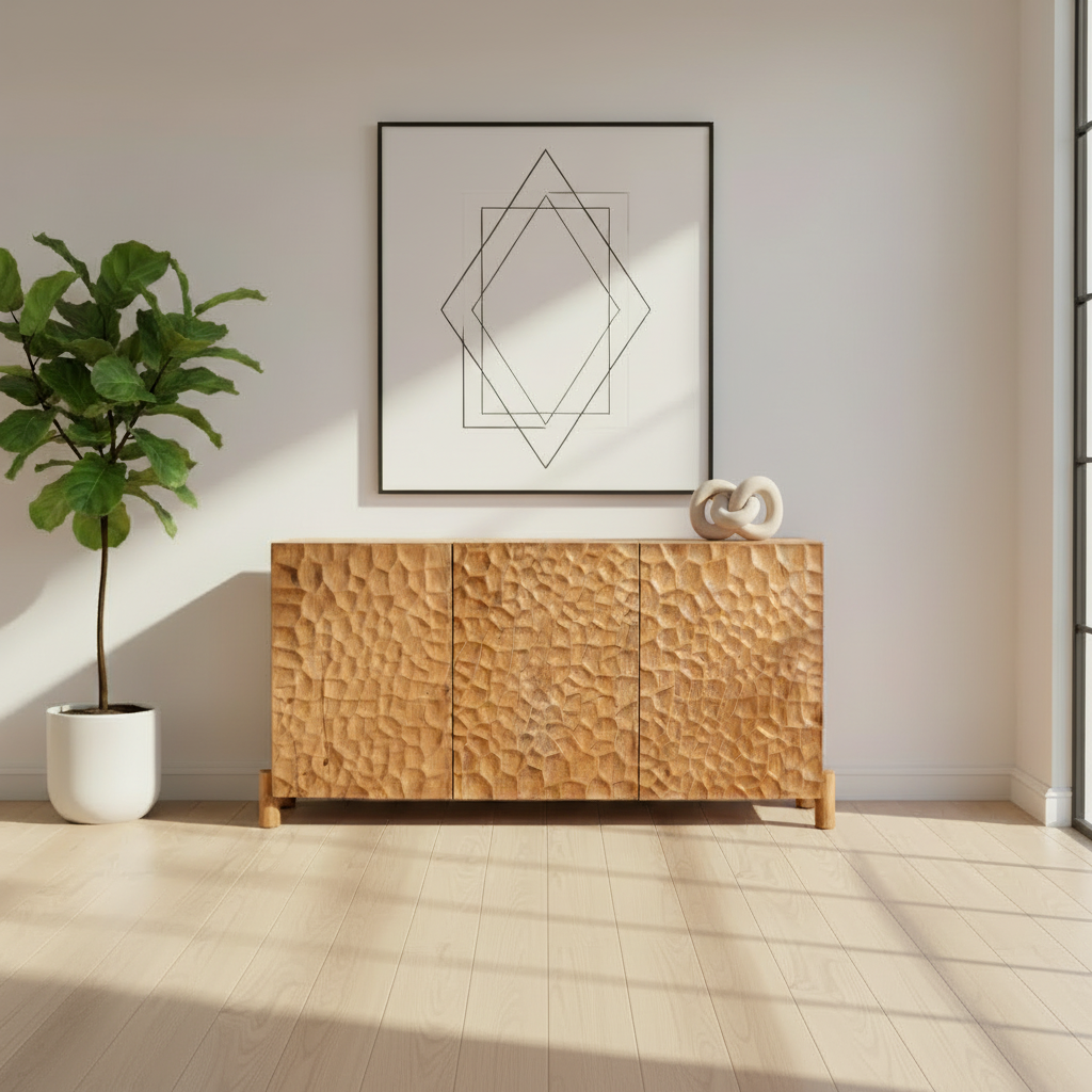 Paris - Buffet en manguier massif 150 cm - Sarrva