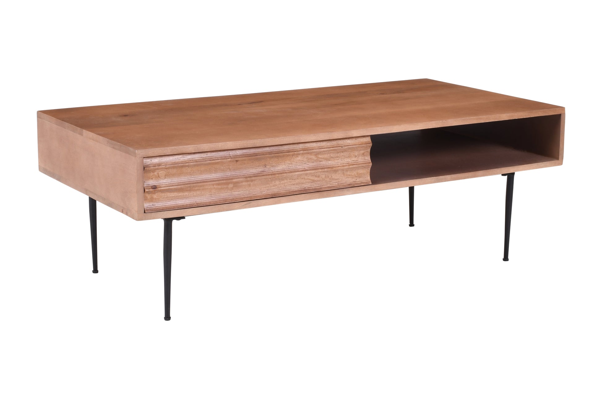 Nice - Table basse en manguier massif  120 cm - Sarrva