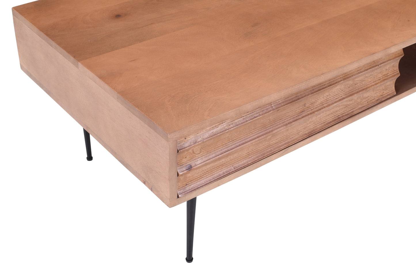 Nice - Table basse en manguier massif  120 cm - Sarrva